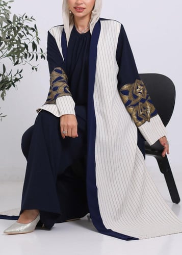 ASMAHAN BLUE KAFTAN
