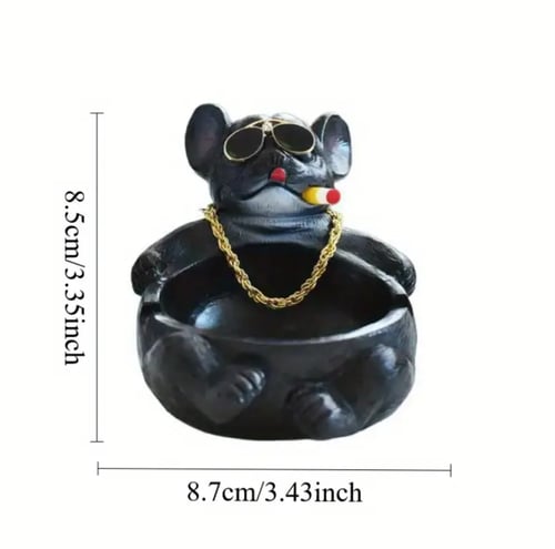 طفاية سجائر ديكورية على شكل فأر