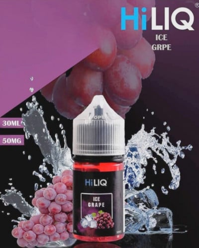نكهة سولت عنب بارد من هاي لك HiliQ ICE Grape salt