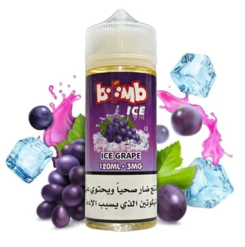 نكهة فيب بومب عنب ايس - Grape Ice Bomb Vape - 120M...