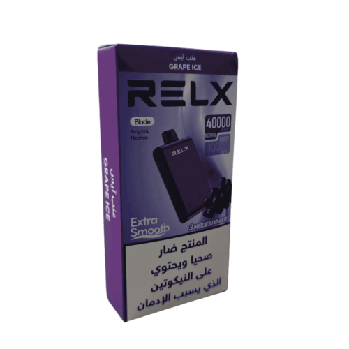 سحبة ريلكس بليد 40 الف موش Relx Blade 40000 Puffs
