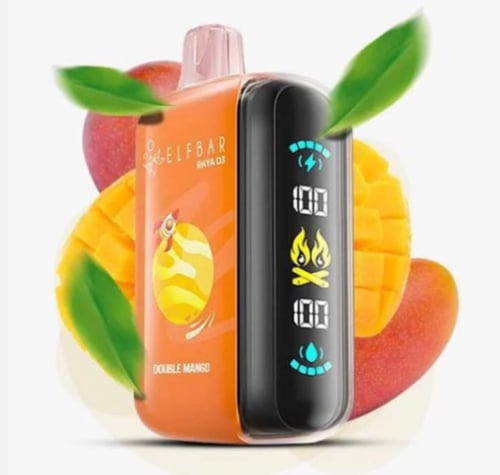 سحبة الف بار 25000 موشة Elf Bar Raya D3 25000