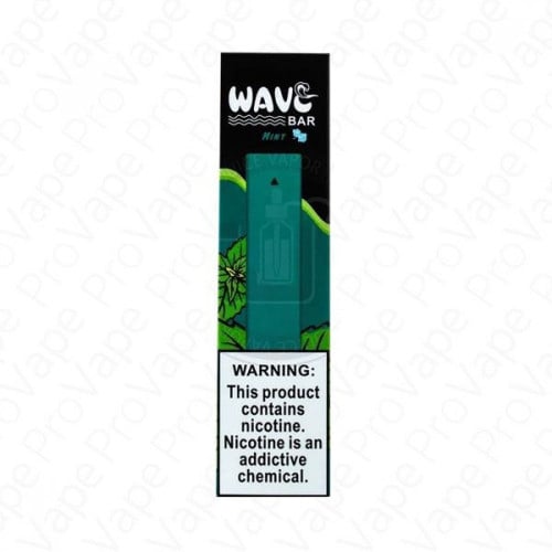 سحبة ويف بار نعناع WAVE BAR Mint Disposable