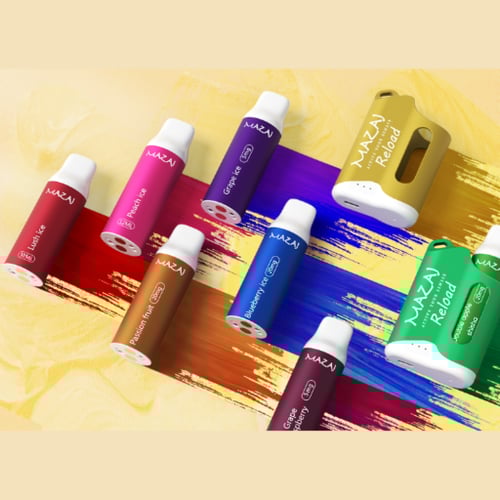 بودات مزاج ريلود 5000 موشة 50 نيكوتين Mazaj Reload...