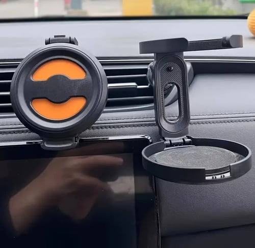 حامل اكواب قابل للطي متعدد الاستعمالات