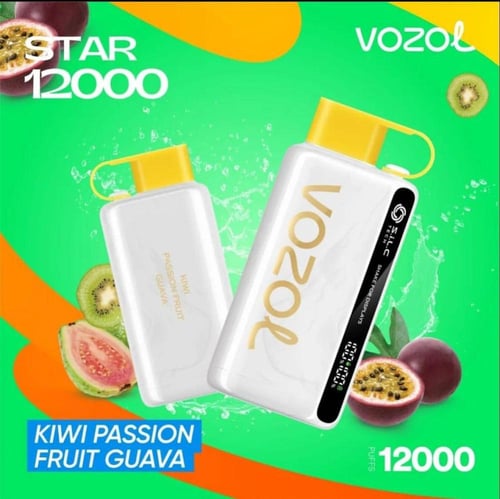 فوزول ستار 12000 سحبه 50 نكوتين Vozol Star 12000