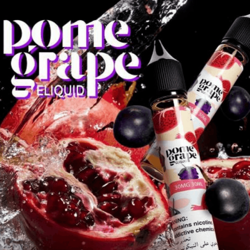 نكهة بوم جريب رمان عنب سولت - Pome Grape - Salt Ni...