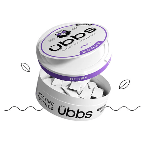 اوبس اظرف نيكوتين توت ÜBBS BERRY NICOTINE POUCHES