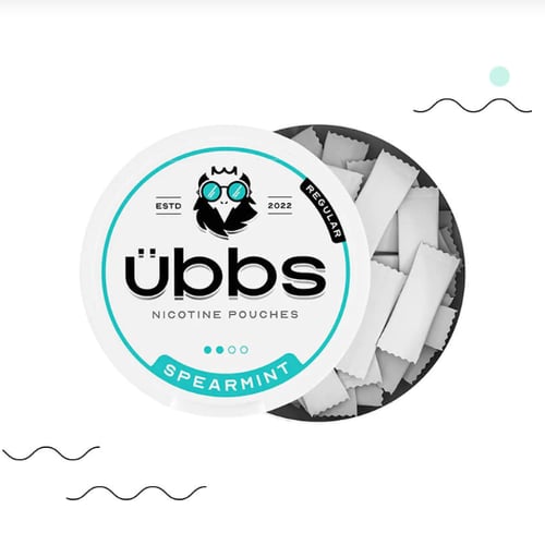 اوبس اظرف نيكوتين نعناع ÜBBS SPEARMINT NICOTINE PO...