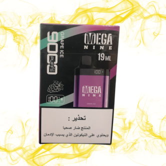 سحبة ميجا ناين 9000 موش MEGA NINE 9000 Puffs