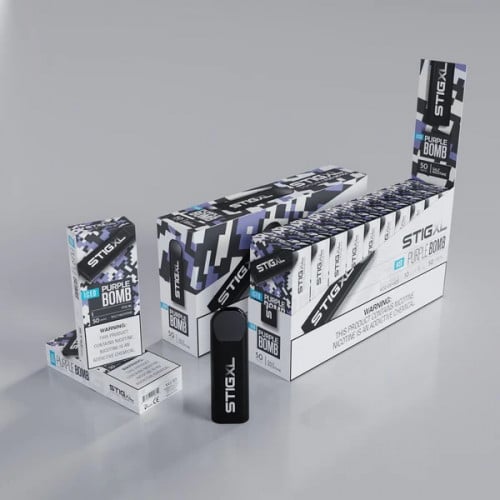 سحبة جاهزة ستيج اكس ال عنب بارد بومب من فيقود 700...