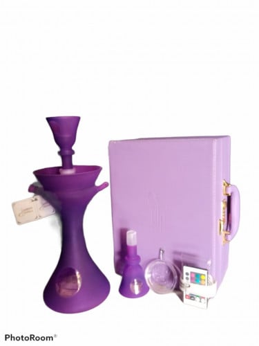 شيشة ساندريلا المضيئة مع شنطة