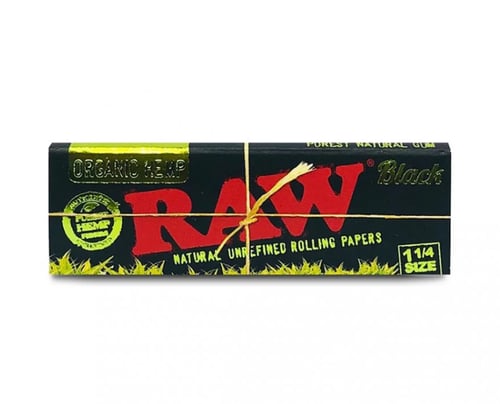 ورق راو بلاك اورجانيك - Black RAW ORGANIC HEMP