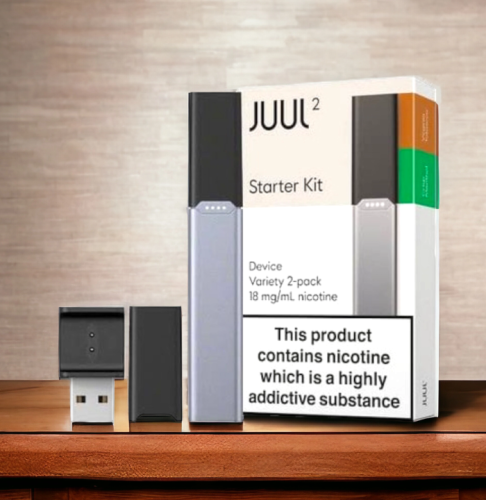 سحبة جول 2 الاصدار الثاني مع 2 بودات Juul 2 Starte...