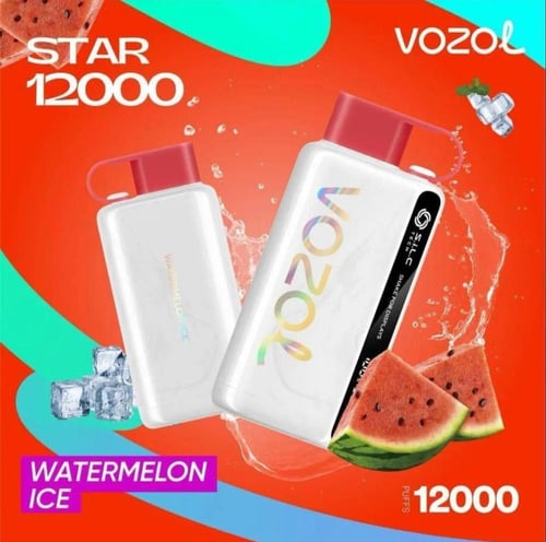 فوزول ستار 12000 سحبه 50 نكوتين Vozol Star 12000