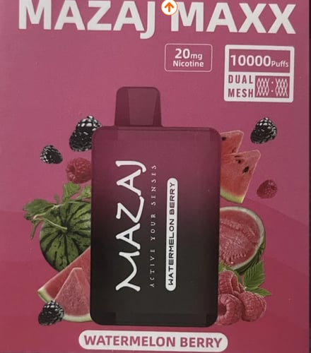 مزاج ماكس 10000 سحبه Mazaj Maxx 10000 Puff