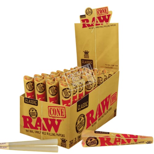 ورق راو كلاسك ملفوفة و جاهزة الحجم الملكي كنج سايز