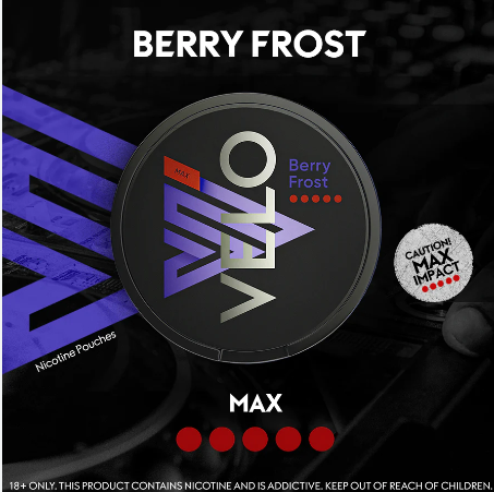 اظرف نيكوتين فيلو بيري توت VELO NICOTINE POUCHES B...