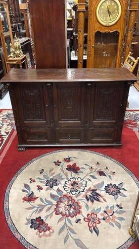 خزانة تخزين أوروبية فاخرة مصنوعة من خشب البلوط الط...