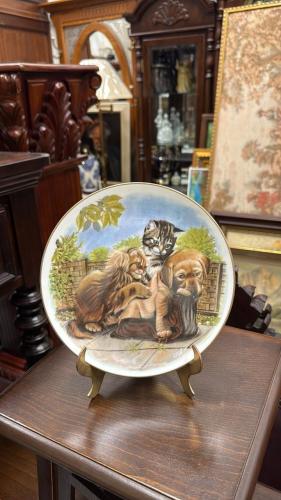 صحون فنية أوروبية إنجليزية من منتصف القرن الماضي