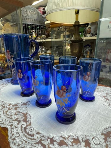 طقم عصير صناعة إيرانية مكون من 7 قطع