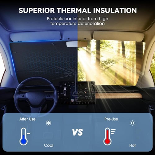 مظلة السيارة | مظلة الزجاج الأمامي للحماية من الشم...