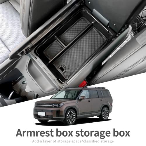 صندوق تخزين مسند الذراع للسيارة سينتافي