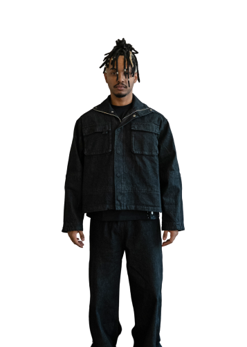 Split Denim Jacket