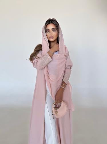 Pink embroidery #166
