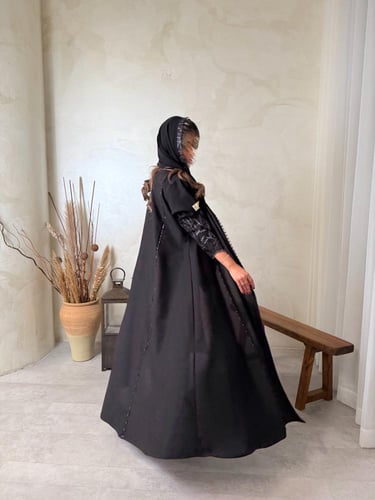 عـبـايـة تُل أكـمـام #130