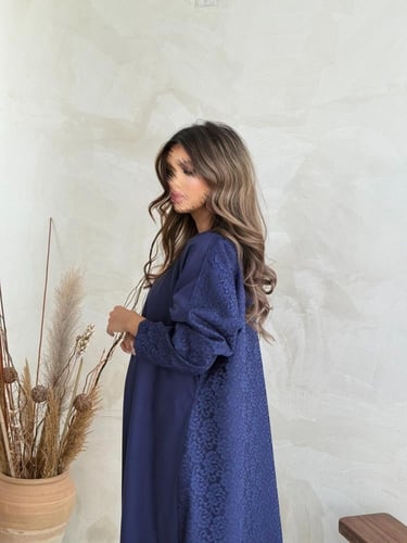 دانتيل كحلي #116