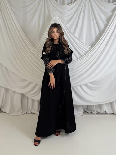 عـبـايـة تُل أكـمـام #130