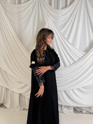 عـبـايـة تُل أكـمـام #130