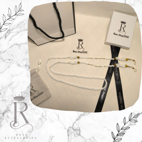 سلسلة نظارة حجر صناعي مطفي