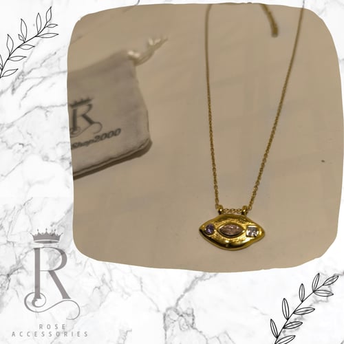 سلسال العين مع فصوص بنك