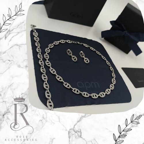 طقم apm فضي ٣ قطع