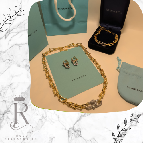 طقم تيفاني 3قطع مكس