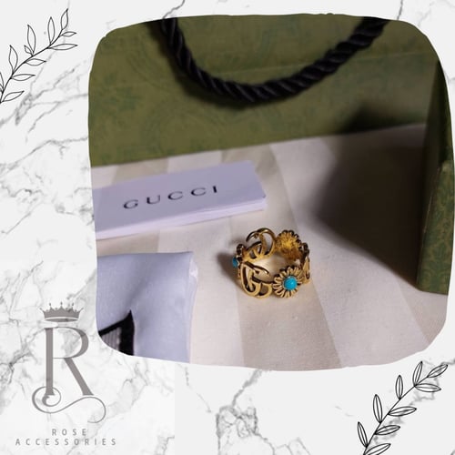 خاتم قوتشي مطلي مايفسخ مقاوم للصدأ