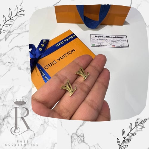 حلق لويس فيتون مطلي ستان ستيل مايفسخ مقاوم للصدأ و...