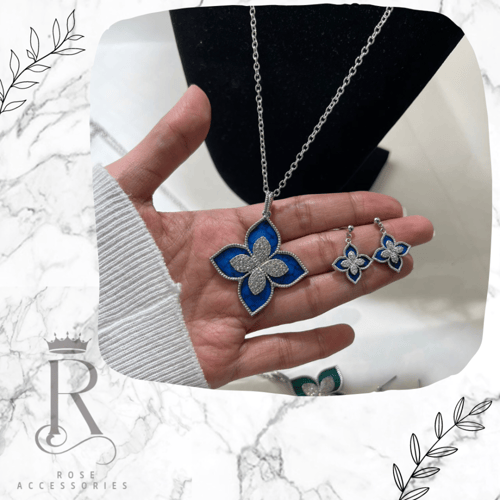 طقم روبرتو كوين فضي