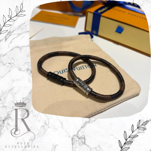 اسورة لويس فيتون جلد بني