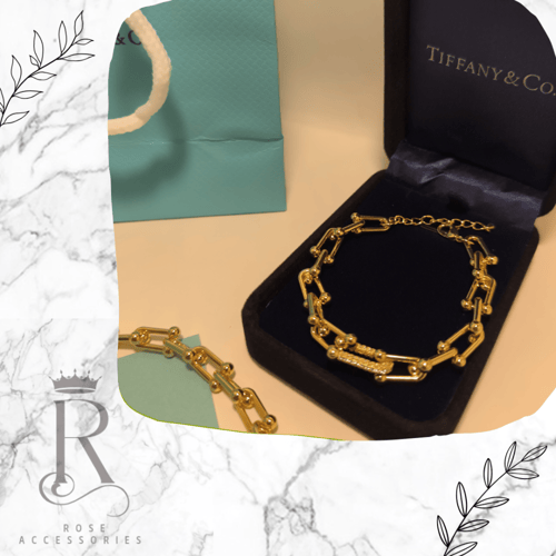 طقم تيفاني 3قطع ذهبي