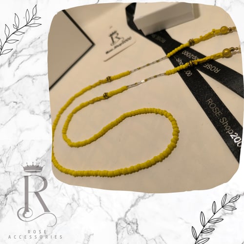 سلسلة نظارة حجر صناعي مطفي