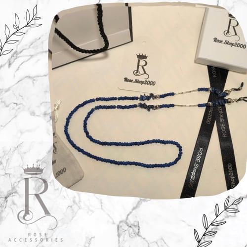 سلسلة نظارة حجر صناعي مطفي