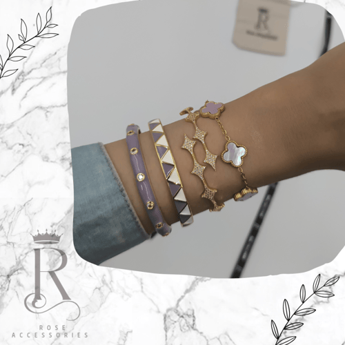 تشكيلة اساور صيفي تركية مطلية