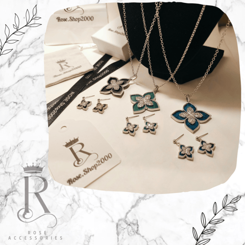 طقم روبرتو كوين فضي