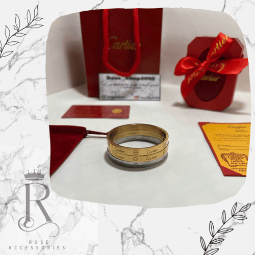 مجموعة اساور كارتير ال٣ الوان