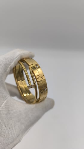 مجموعة اساور كارتيه مقاس 15 صغير