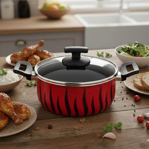Tango pot from Newflon with stainless steel lid – 24 cm size
