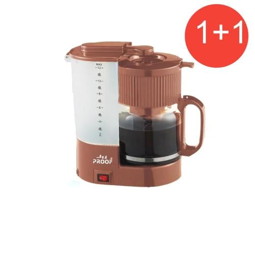 Electric coffee machine from Prof – 1+1 free offer